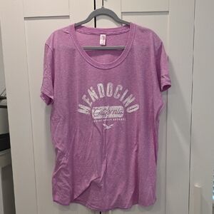 Mendocino Women's Lavender Tee